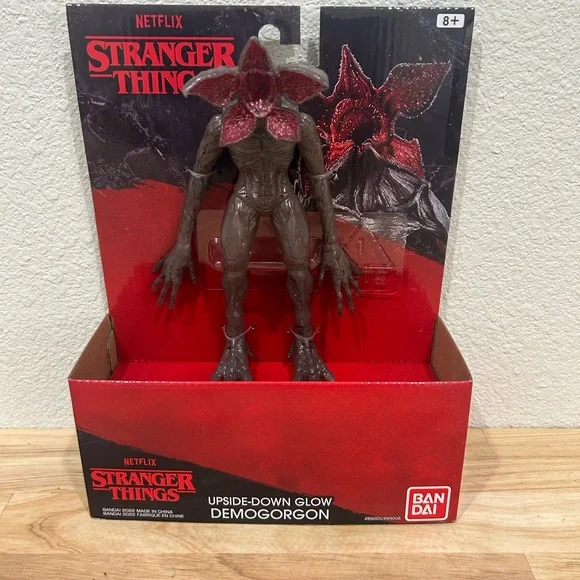 STRANGER THINGS UPSIDE DOWN GLOW DEMOGORGON 7”ACTION FIGURE VINYL NETFLIX TOY - Picture 1 of 7